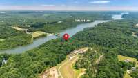 Aerial view of property.