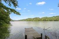 Dock by the lake.