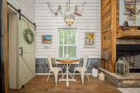 Dining area.