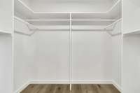 Custom walk-in closet