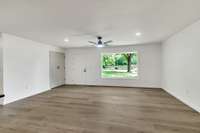 Gorgeous views from living area and new windows throughout!