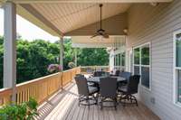 Plenty of space for entertaining, inside and out.