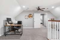 Additional office space/homeschool space/work area on the 3rd level