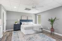 Lower level bedroom suite -- perfect for in-laws, adult family members, potential income, or???