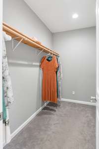 Second walk-in closet