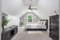 One of the bedrooms on the 3rd level -- This home has 6 bedrooms total.