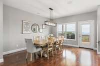 This dining room is amazing!