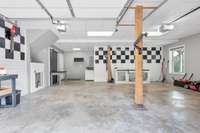 Full 2 car garage
