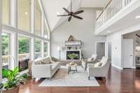 What a perfect space for entertaining