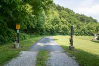 Even the driveway entrance feels like something from a storybook.