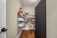 A kitchen pantry large enough to house a 2nd full size refrigerator? Yes, please!