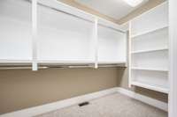 Another look at her closet.