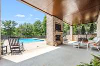 The gifts this property offers certainly do not stop indoors. Check out these outdoor entertaining areas...