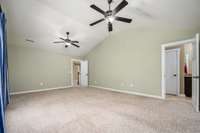 Another look at Bedroom 3 upstairs. It also has an ensuite bath.