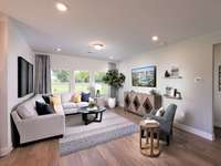 Photo is not of the actual home, but is an inspirational photo of builder’s model home and may depict options, furnishings, and/or decorator features that are not included
