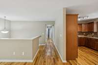 Central hallway provides access to all three comfortable bedrooms.