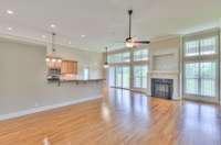 12 ft ceilings in living room!!