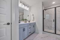 Photos from previously built home for example.