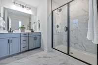 Photos from previously built home for example.