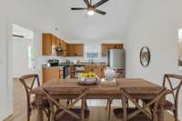 Photos are of 7206 Melrose Pl. Virtual Staging.