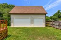 Who needs extra space? Detached garage is almost 900 sq ft! in addition to the 2 car attached garage!