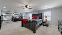 Spacious 2nd Master Bedroom