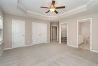 Primary Bedroom - Double Walk-In Closets