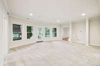 Main Room off the hallway in the Basement
