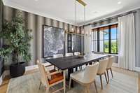 The interior design was done by A Well Dress Home