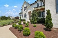 The owners did extensive landscaping throughout the grounds. You will even find  berries and fruit trees