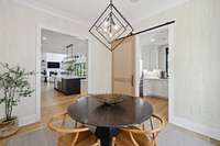Off the breakfast room is a large butler's pantry