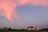 So close to the city, but enough space to enjoy a magnificent end of day sky...