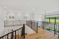 The 2nd floor enjoys an amazing view of the outside