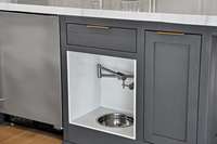 Dedicated pet station to help keep things tidy