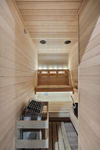 Relax in your personal sauna
