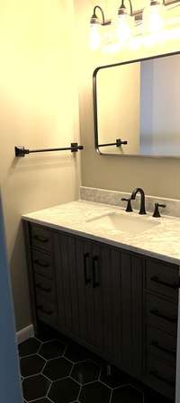 Half Bath Vanity Downstairs