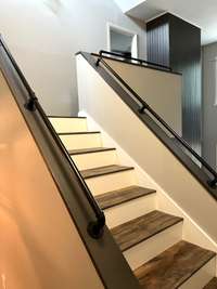 Reconfigured steps to 2nd floor; Updated and Renovated throughout the home.