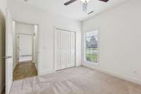 First floor bedroom #2 w/large closets