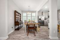 Integrated dining area