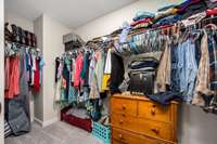 Primary - walk in closet
