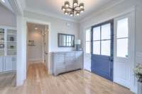 Spacious entryway