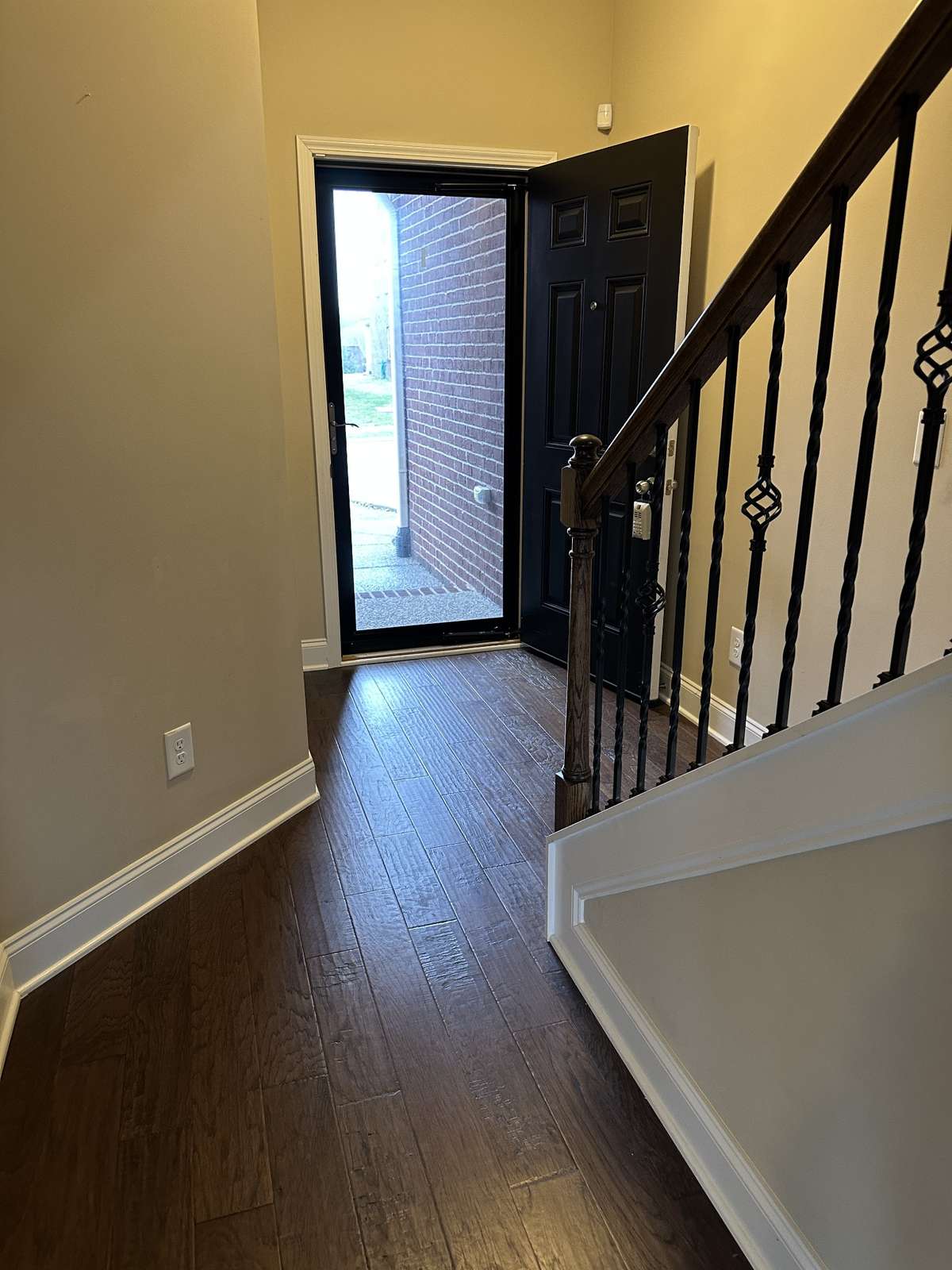 LOOKING AT FRONT ENTRANCE