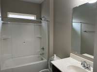 Bathroom by bedrooms 2 and 3