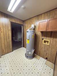 New water heater just installed recently.
