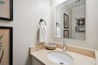 Half Bath on main level