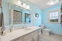 Full bath on 2nd level