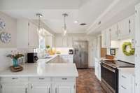 Freshly updated kitchen