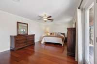 Second Floor - Primary Suite w/ Private Covered Deck