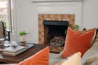 Gas fireplace