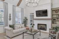Photos are of a former St. Andrews III model home.  NOT ACTUAL HOUSE.